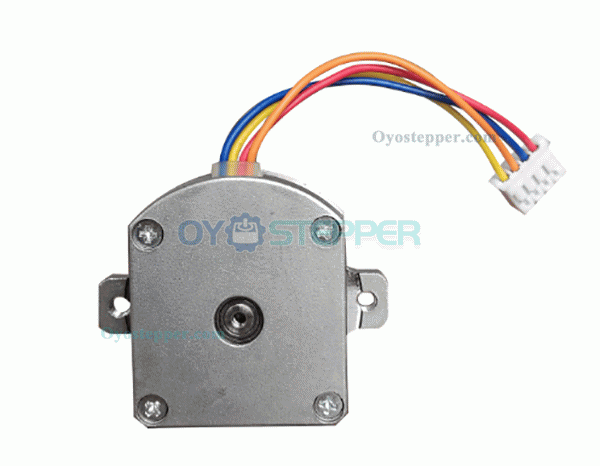 Oukeda Nema 11 Flat Pancake Stepper Motor with Gearbox 2 Phase 1.8 Deg 2.5Ncm 4 Wires
